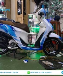 in decal dán xe máy