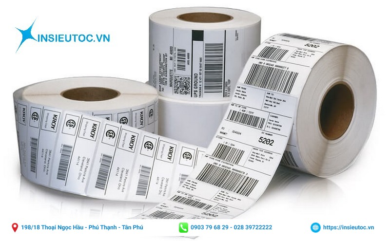 giá in tem phụ phụ thuộc vào rất nhiều yếu tố