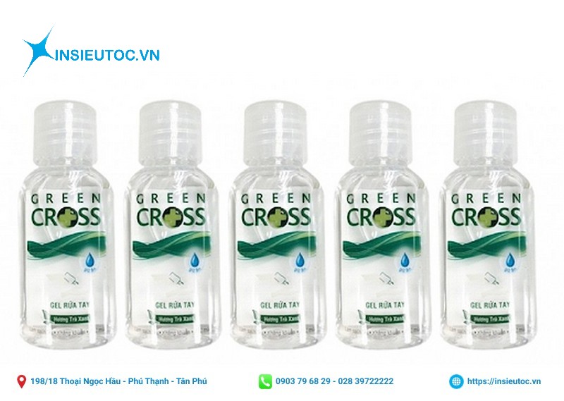 mẫu in nhãn dán chai rửa tay