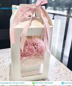 hộp giấy cửa sổ kính