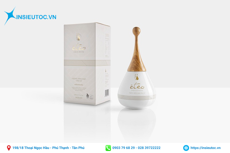 Hộp đựng mỹ phẩm màu trắng tinh tế