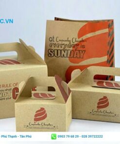 hộp giấy đựng bánh