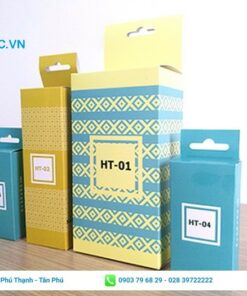 hộp giấy nắp treo