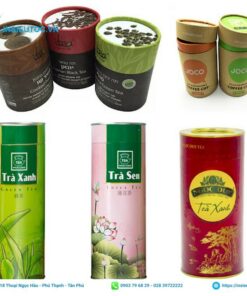 hộp giấy đựng trà