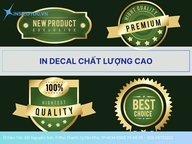 in decal chất lượng cao