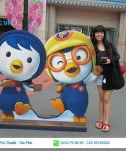 mô hình decal bồi formex dành cho khu vui chơi