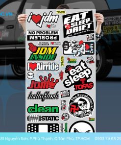in decal dán xe ô tô