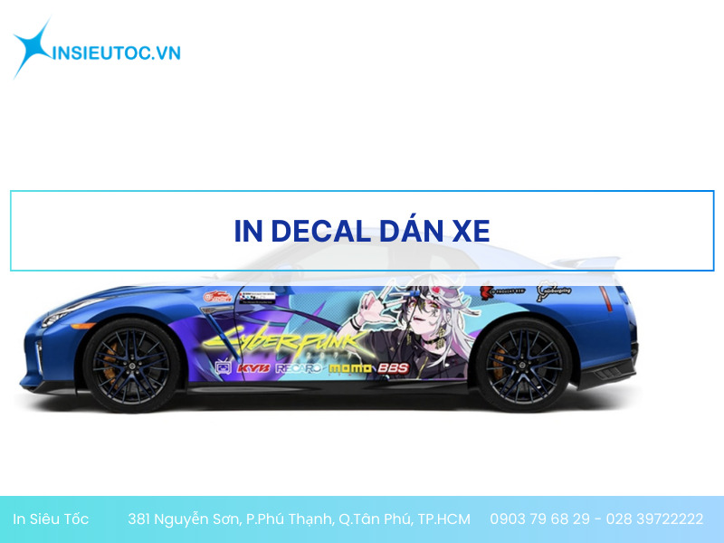 in decal dán xe in decal dán xe