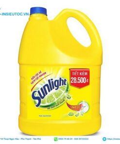 mẫu nhãn tem rửa chén đẹp