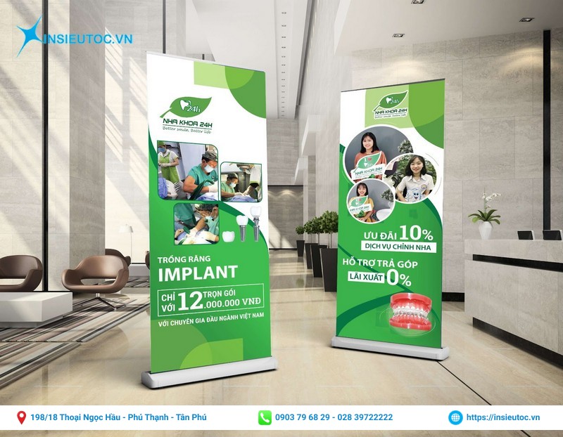 in decal pp quảng cáo trong nhà