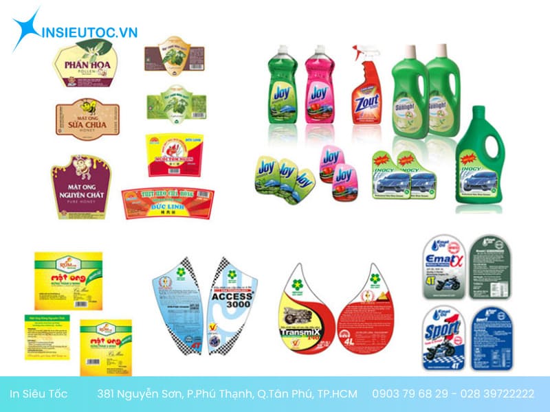 in nhãn sản phẩm in nhãn sản phẩm