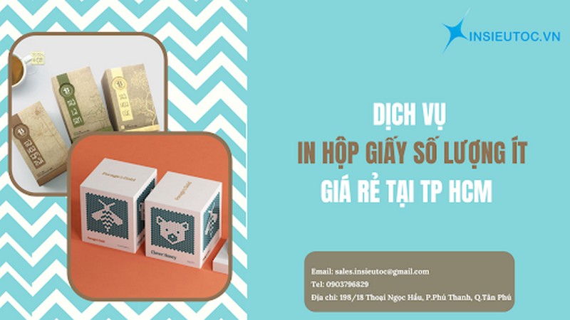 dịch vụ in hộp giấy số lượng ít TpHCM tại In Siêu Tốc
