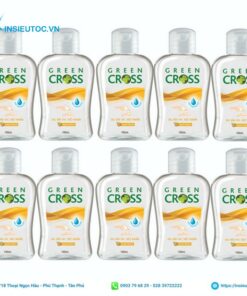 chất liệu decal trong dán chai dung dịch rửa tay