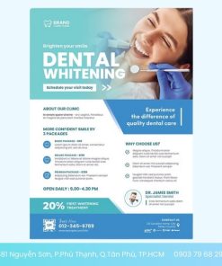 in tờ rơi nha khoa