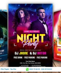 tờ rơi âm nhạc khổ A6