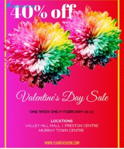 tờ rơi chương trình khuyến mãi đặc sắc