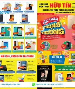 mẫu tờ rơi khai trương của điện máy