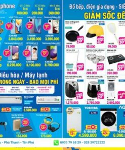 in tờ rơi điện máy bắt mắt