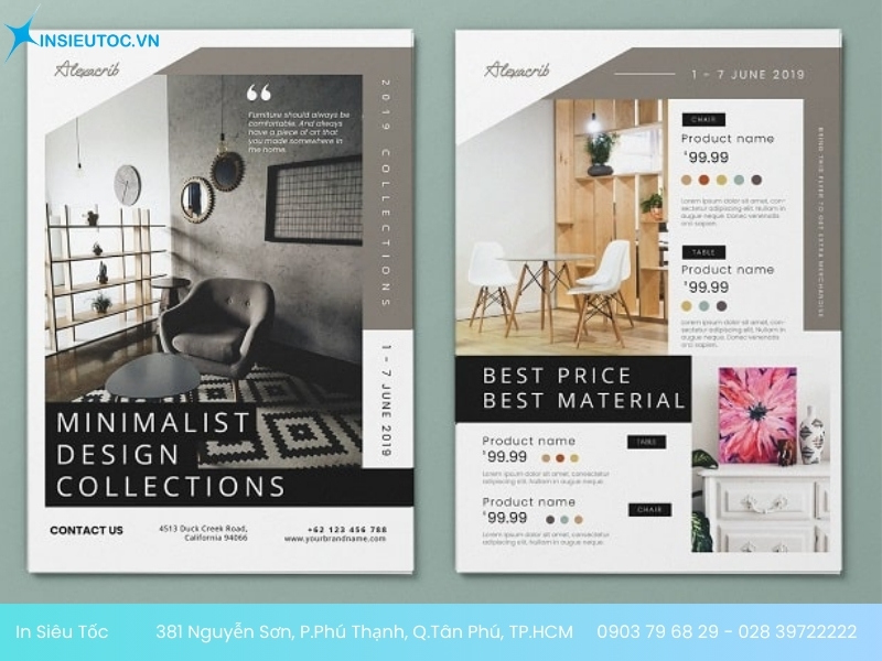 mẫu tờ rơi nội thất sang trọng mẫu tờ rơi nội thất sang trọng