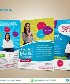 mẫu tờ rơi quảng cáo chiến dịch