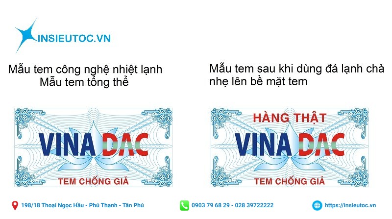 tem chống hàng giả công nghệ lạnh