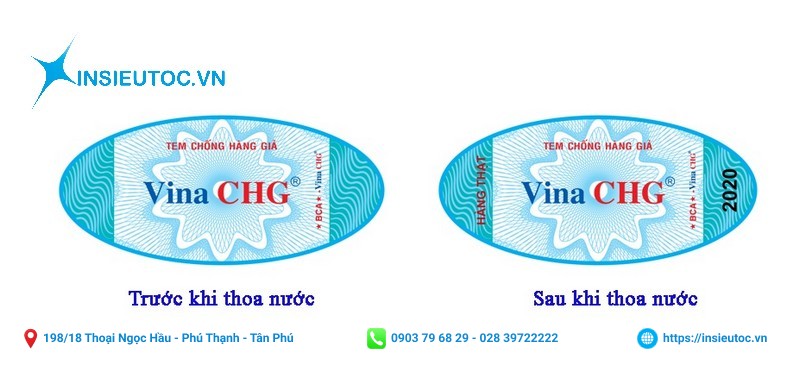 công nghệ nước in tem chống hàng nhái