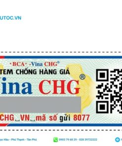 mẫu tem chống giả cao cấp