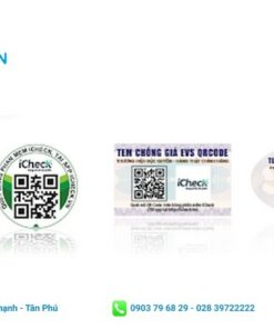 tem chống hàng nhái tích hợp mã qr code
