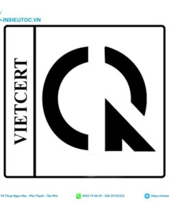 mẫu tem hợp quy được cấp bởi vietcert