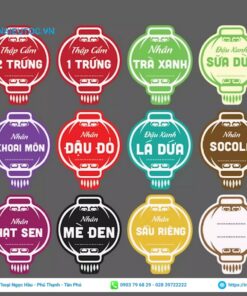 tem bánh trung thu bế hình lồng đèn