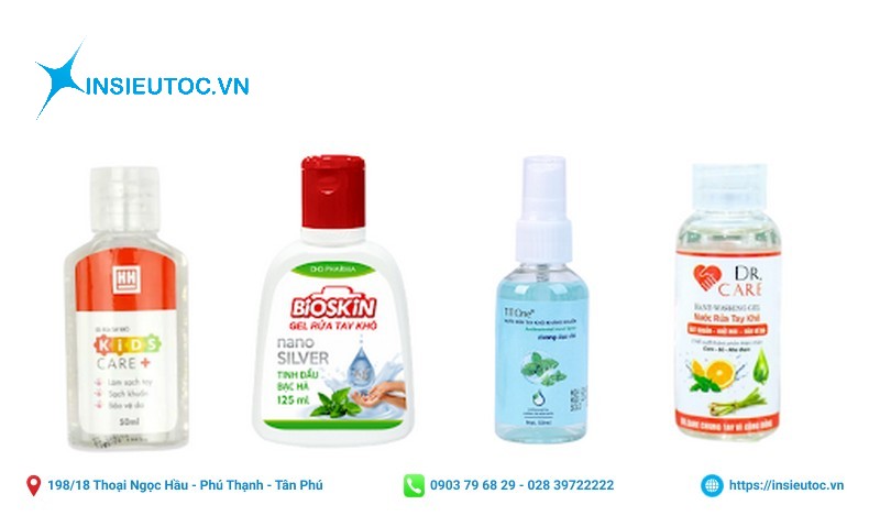 mẫu tem nhãn của một số thương hiệu