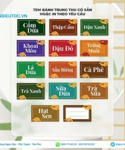 in tem nhãn bánh trung thu bế hình chữ nhật