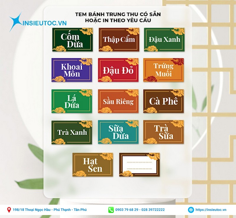 in tem nhãn bánh trung thu bế hình chữ nhật