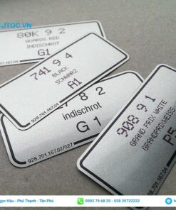 tem niêm phong bạc