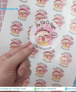 tem nhãn bằng nilong giá rẻ và ứng dụng cao