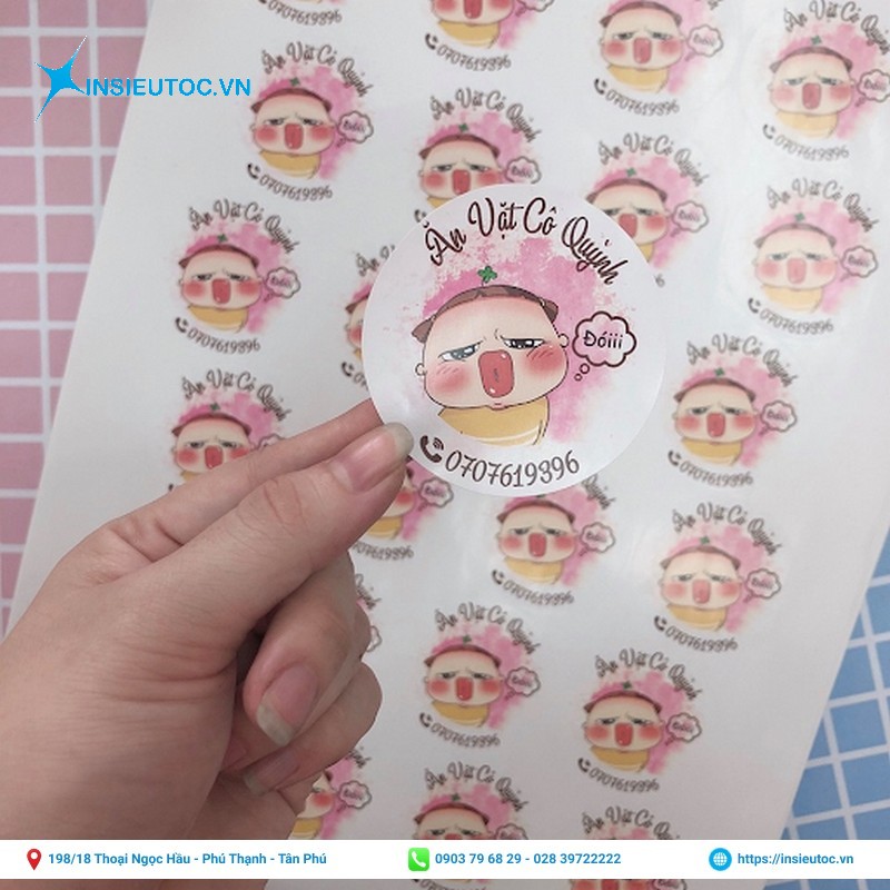 tem nhãn bằng nilong giá rẻ và ứng dụng cao