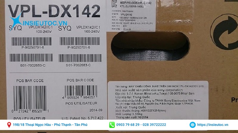 mẫu nhãn phụ dán thùng carton