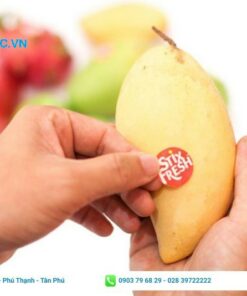 nhãn dán trái cây