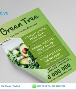mẫu thiết kế tờ rơi đẹp