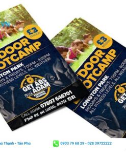 mẫu tờ rơi A6 thiết kế bố cục đẹp