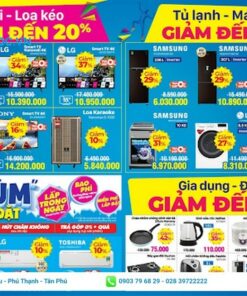 mẫu in quảng cáo điện máy đẹp