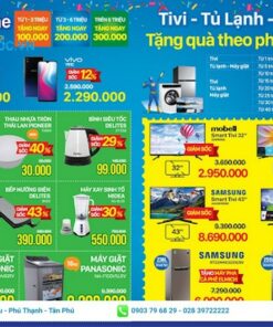 mẫu flyer điện máy