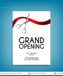 mẫu in tờ rơi khai trương khổ A6