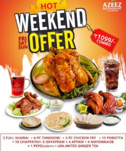 tờ rơi quảng cáo các món combo