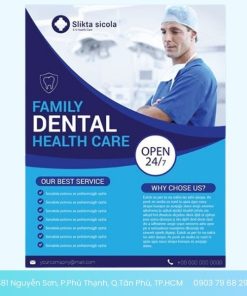 tờ rơi nha khoa chất lượng