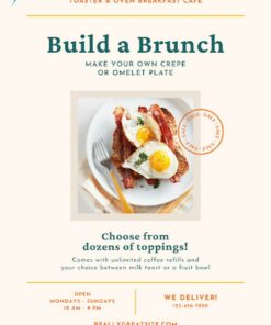 in tờ rơi nhà hàng đẹp