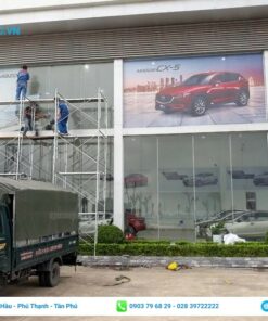 ứng dụng in decal lưới