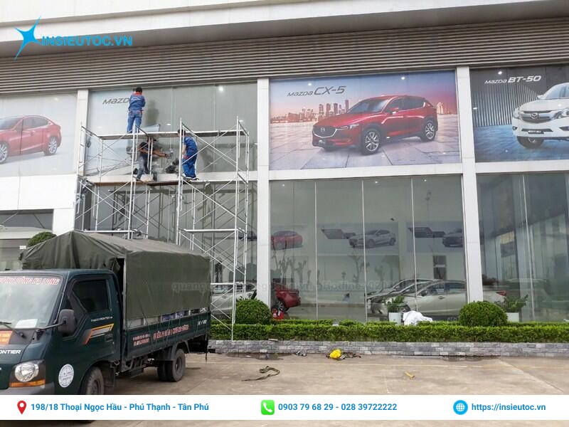 ứng dụng in decal lưới