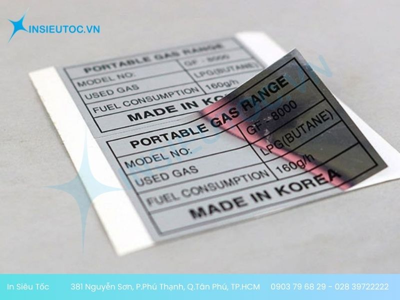 in nhãn hiệu độc đáo in nhãn hiệu độc đáo