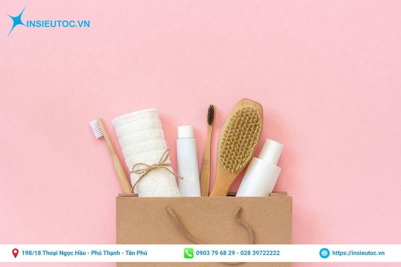 túi giấy quảng bá thương hiệu shop mỹ phẩm